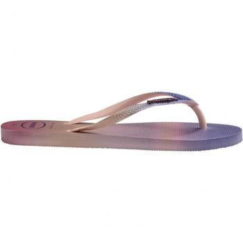 Havaianas - Chanclas de dedo de mujer Slim Gradient Sunset Collection