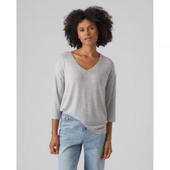 Vero Moda - Jersey de punto fino de mujer manga francesa y sudadera Brianna