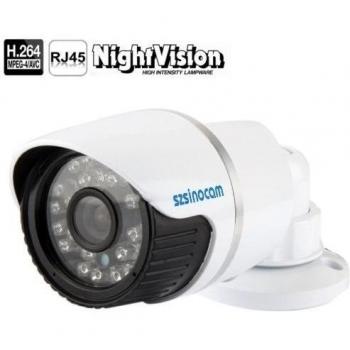 Szsinocam H.264 1.0 Mega pixel IR 720P IP Camera Cámara, 4.0 mm Fixed Focal Lente, compatible con RTSP compatible con VLC Media Player/P2P y PnP Function Para Optional