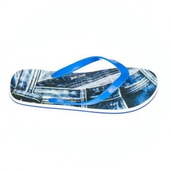 Just Cavalli Light Blue EVA Sandal - EU41/US8