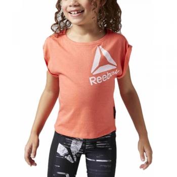 Reebok G ES Tee Plus Camiseta, Niña, Naranja