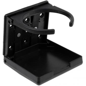Sharplace Sostenedor Soporte de Bebida Taza Nylon Negro Universal para Barco / Yate/ Coche / Camión / Caravana