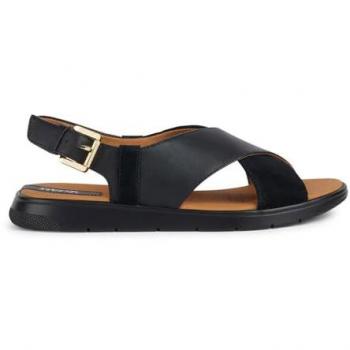 Sandalias Deslizantes Geox Dandra para Mujer, Color Negro, Talla 40 EU