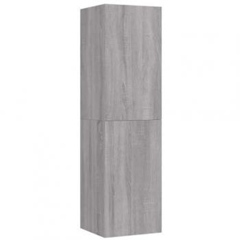 Mueble TV Multimedia Suspendido Sonoma 30,5 x 30 x 110 cm Color Gris