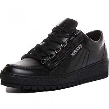 Mephisto Rainbow Black Full Grain Leather Men's Shoes