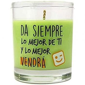 Vela Aromática en Vaso LILI HOME - Cera vegetal, vaso de cristal reciclable, dimensiones 85 mm altura x 70 mm diámetro, duración 30 horas