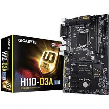 Placa Base Gigabyte H110-D3A Edición Bitcoin Socket 1151