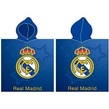 PONCHO PLAYA MICROFIBRA REAL MADRID