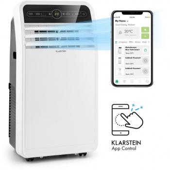 Aire Acondicionado Portátil Klarstein Metrobreeze New York Smart 12000 BTU / 3,5 kW EEC A con Mando a Distancia