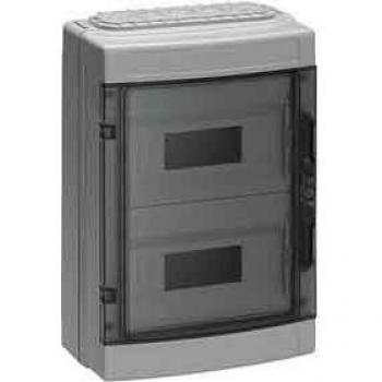 Centralita mural IP65 Siemens 36 módulos con puerta ahumada 8GB13723