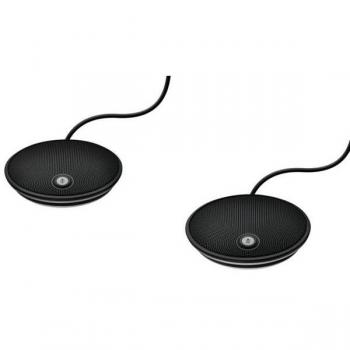 Micrófono de Superficie Logitech para Conferencias - Expansión Grupo Negro