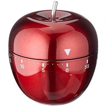 TFA Dostmann Temporizador Cocina Manzana INOX Rojo