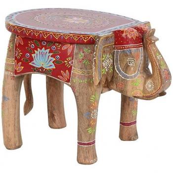 Mesita auxiliar mango elefante 48x35,5x36,8