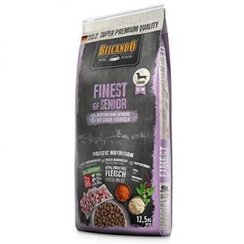 Belcando Finest GF Senior [12,5 kg] Alimento para Perros sin Cereales | Comida Seca para Perros Mayores y sensibles | Alimento Completo para Perros a Partir de 1 año de Edad
