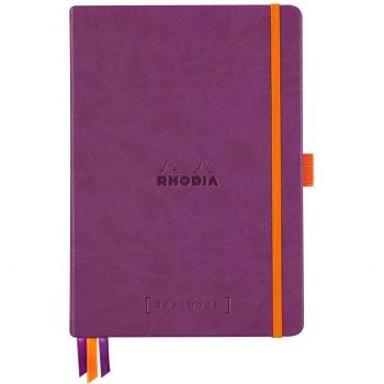 Cuaderno Goalbook rígido A5 - Rhodia 118780C - Dot (puntado) - Violeta
