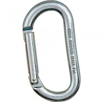 Desconocido Kong Oval Steel Straight Gate Conector, Unisex Adulto, Brillante, Talla única