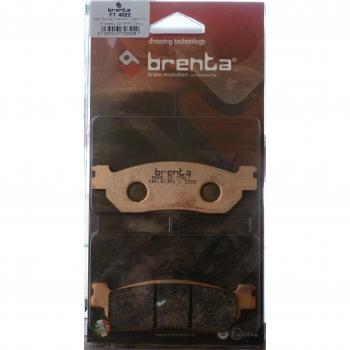 Brenta Pastillas freno Toba Moto para MBK YP 250 Skyliner, Yamaha 105 Crypton, TW 125