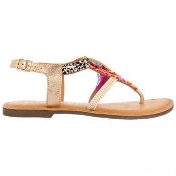 Sandalia Plana Étnica Mujer Gioseppo Buique 69135 Multicolor