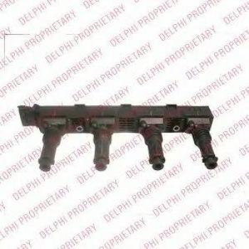 Bobina de encendido DELPHI GN10204-12B1, tipo: bobina de encendido, características: alta calidad, diseño eficiente, fácil instalación, compatible con múltiples modelos de vehículos