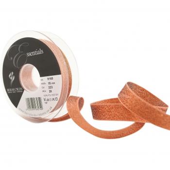 Essentials Berisfords r916515/223 | Cinta de cobre patético | 20 m x 15 mm | Colores metálicos