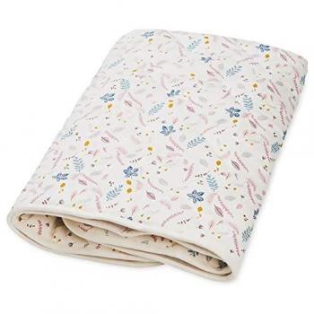 Cam Cam Baby Blanket - Pressed Leaves Rose