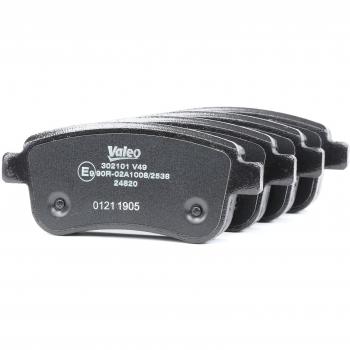 Pastillas de freno VALEO 302101 para RENAULT Mégane, Kangoo, Scénic, Clio, Captur, Fluence - Juego de 4 unidades
