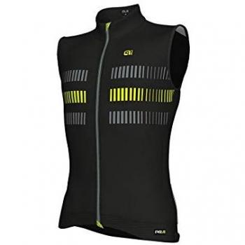 Ale Strada Prr 2.0 Chaleco, Hombre, Negro, XL/186-190