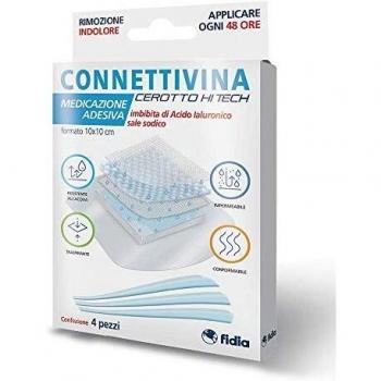 Connettivina Hitech Apósito Adhesivo 10x10cm 4uds