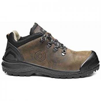Base Protection, BE-STRONG Calzado de Seguridad para Hombres, Marrón, Talla 43