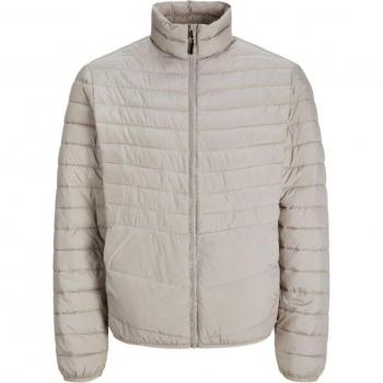 Jack & Jones Men's Packable Puffer Jacket with Stand Collar