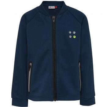 LEGO Wear Duplo Boy Sander 602-Sportliche Sweatjacke, Chaqueta Deportiva Unisex bebé, Blau