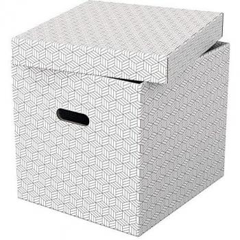 Pack 3 cajas blancas Esselte 365x320x315mm (628288)