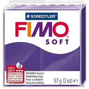 Staedtler Fimo Soft Pasta para Modelar, Color Violeta Oscuro, 56 gr