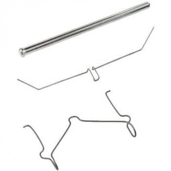 Kit de Accesorios A.B.S. 1701Q, Pastillas de Frenos de Disco para TOYOTA Land Cruiser 100