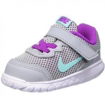 Nike Flex Experience 4 (Tdv), Zapatos de Primeros Pasos Para Bebés, Gris (Gris (Wlf Gry / Hypr Trq-Hypr Vlt-Whit)), 27 EU