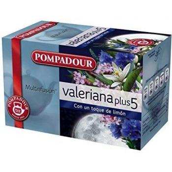 Pompadour Té de Valeriana Plus, 20 Bolsitas