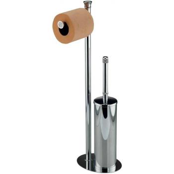 Manillons Torrent Auxiliar de pie, Bronce, Cromo, 60x17.5x13.5 cm