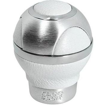 SUMEX 800087W - Pomo Cambio ALU - Piel Coronado, Blanco