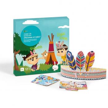 Juego de imitación Adivina animales ¿Hacemos el indio?