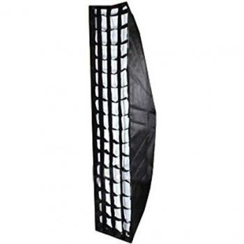 Cablematic - Ventana difusora softbox de luz cuadrada de 30x140cm universal con panel de abeja