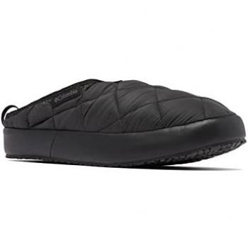 Columbia Sandalias Omni-Heat™ Lazy Bend™ Camper, zapatilla de moda para hombre, color negro, talla 43, con tecnología Omni-Heat para retención de calor