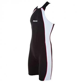 Mono de triatlón Mosconi Tri Band negro - blanco, sin mangas, diseño para triatlón, ideal para niños y adultos, talla 14