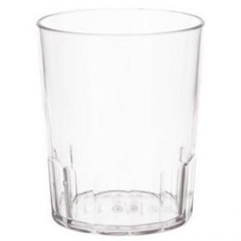 Vasos de Agua Policarbonato Transparente 300 ml - Set de 6 Unidades