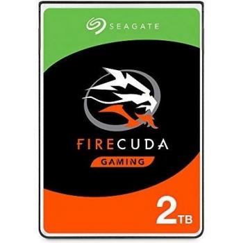 Seagate 2TB FireCuda Gaming SSHD (Solid State Hybrid Drive) SATA 6Gb/s 64MB Cache 2.5-Inch Hard Drive (ST2000LX001) with Flash Accelerated (8GB)