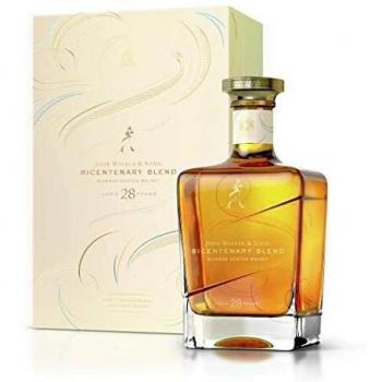 Estuche de Whisky Johnnie Walker Bicentenario Blend 28 Años Edición Limitada Single Malt