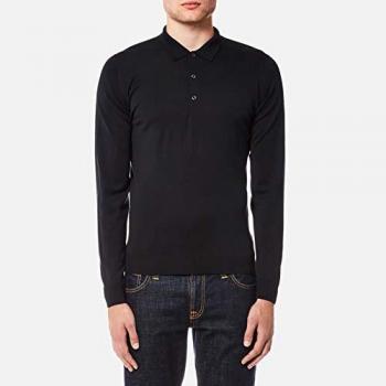 John Smedley Men's Belper Jumper, Black