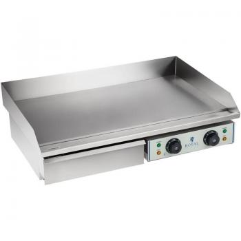 Plancha eléctrica lisa profesional de acero inoxidable 75 cm - 2 x 2.2 kW