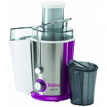 IMETEC Wellness JE Licuadora, 400 W, 1 Liter, 2 Velocidades, Blanco y Violeta