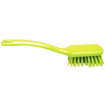 FBK 10203-4 Cepillo Multiusos, Mango Corto, Fibra Dura, 270 x 47 mm, Amarillo