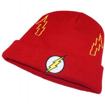 Gorro beanie de DC Comics The Flash - Logo - para Hombre - Rojo